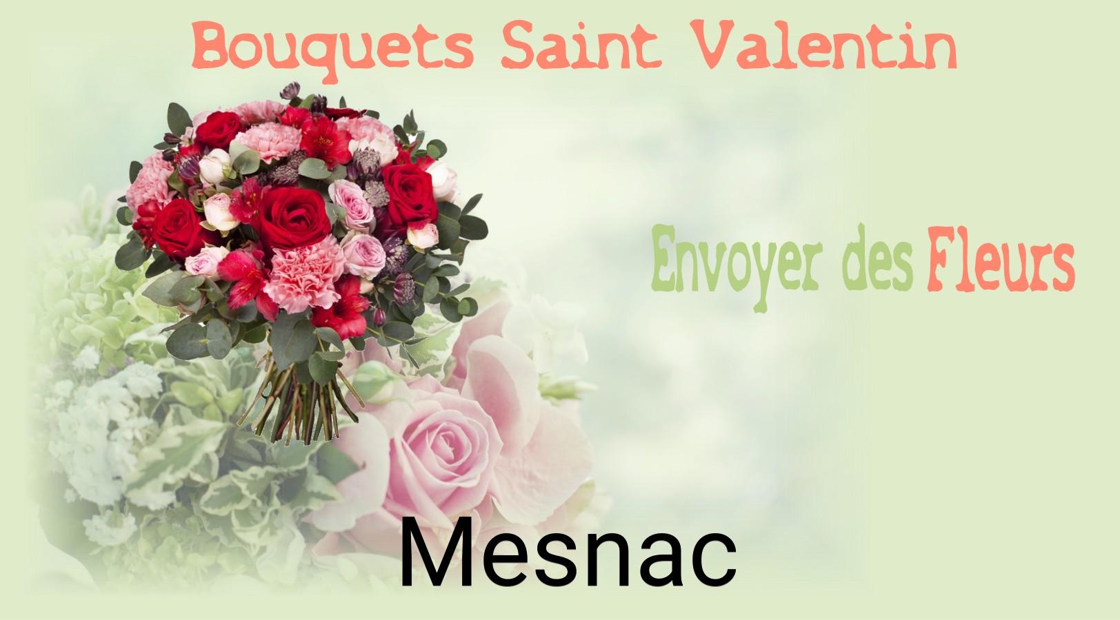 Roses de Saint-Valentin livrées à Mesnac